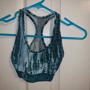 Blue Ethika Sports Bra